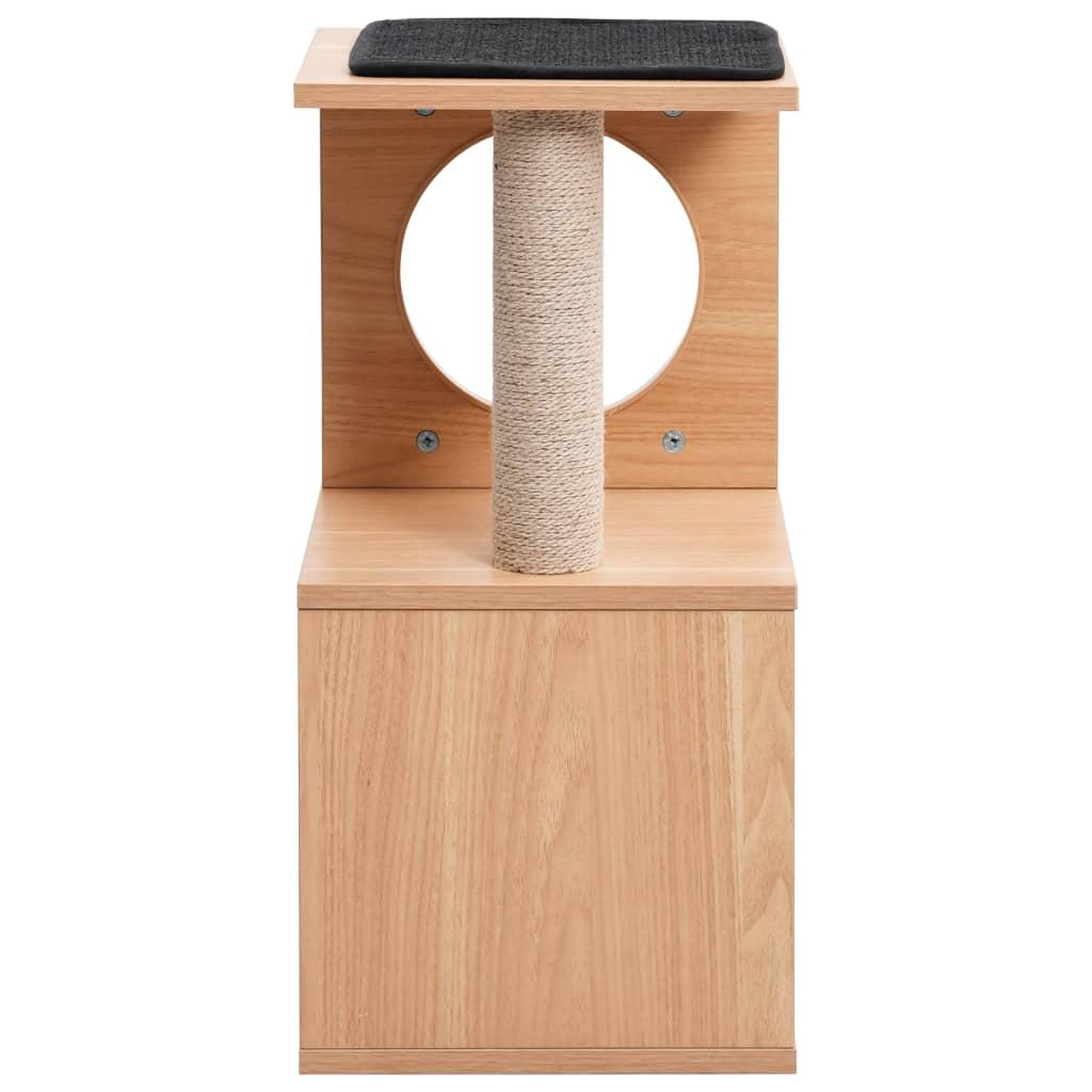 Voir la diapositive 3 : VIDAXL Arbre a chat avec tapis a gratter en sisal 60 cm