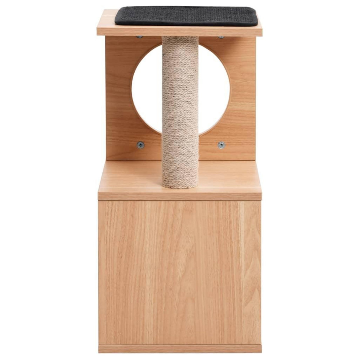 VIDAXL Arbre a chat avec tapis a gratter en sisal 60 cm