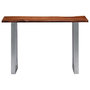 Voir la diapositive 2 : VIDAXL Table console 115x35x76 cm Bois d'acacia massif et fer