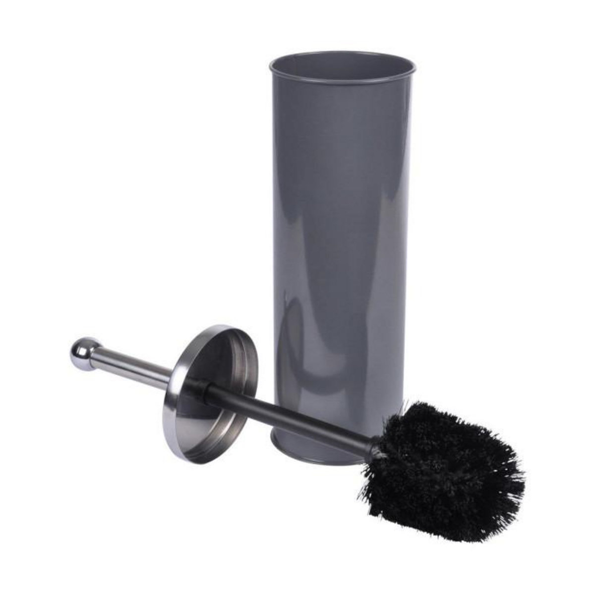 Paris Prix Brosse WC en Métal  Vitamine II  37cm Anthracite
