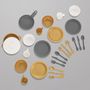 Voir la diapositive 2 : Kidkraft Ensemble dinette dorée ustensiles de cuisine 27 pièces