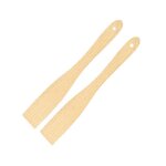 Fackelmann Ensemble de 2 Spatules de cuisine 30 cm Fackelmann Wood Edition