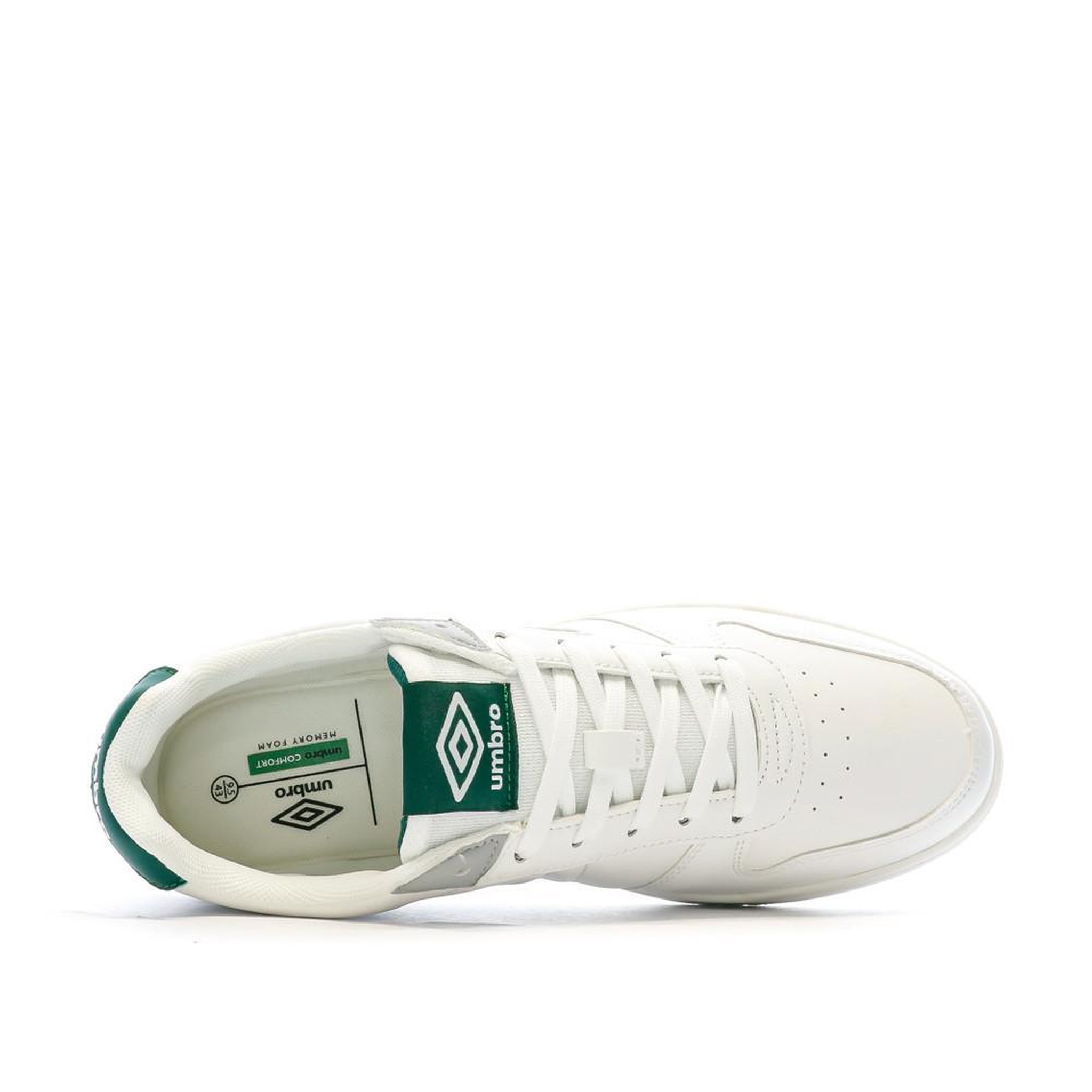 Voir la diapositive 4 : UMBRO Baskets Blanches/Gris Homme Umbro Radja