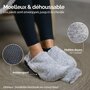 Voir la diapositive 3 : VIVEZEN Chauffe pieds bouillotte douce 3 litres, déhoussable et antidérapant
