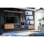 Voir la diapositive 2 : Paris Prix Ensemble Meuble TV  Switch XXIV  250cm Naturel & Blanc