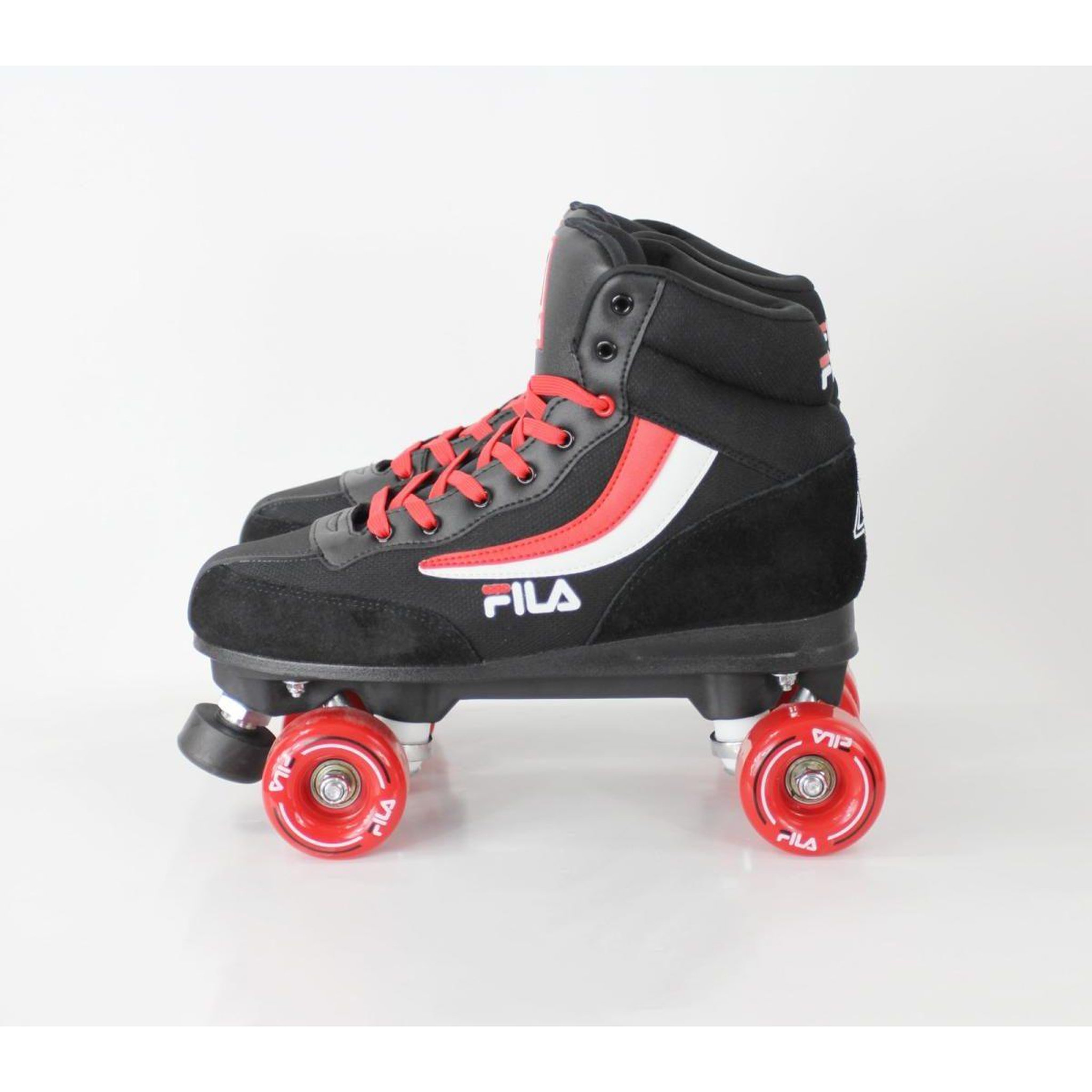 Voir la diapositive 4 : FILA Quad Fila ace rental noir/rouge T38