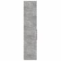 Voir la diapositive 5 : VIDAXL Buffet haut gris beton 40x42,5x185 cm bois d'ingenierie