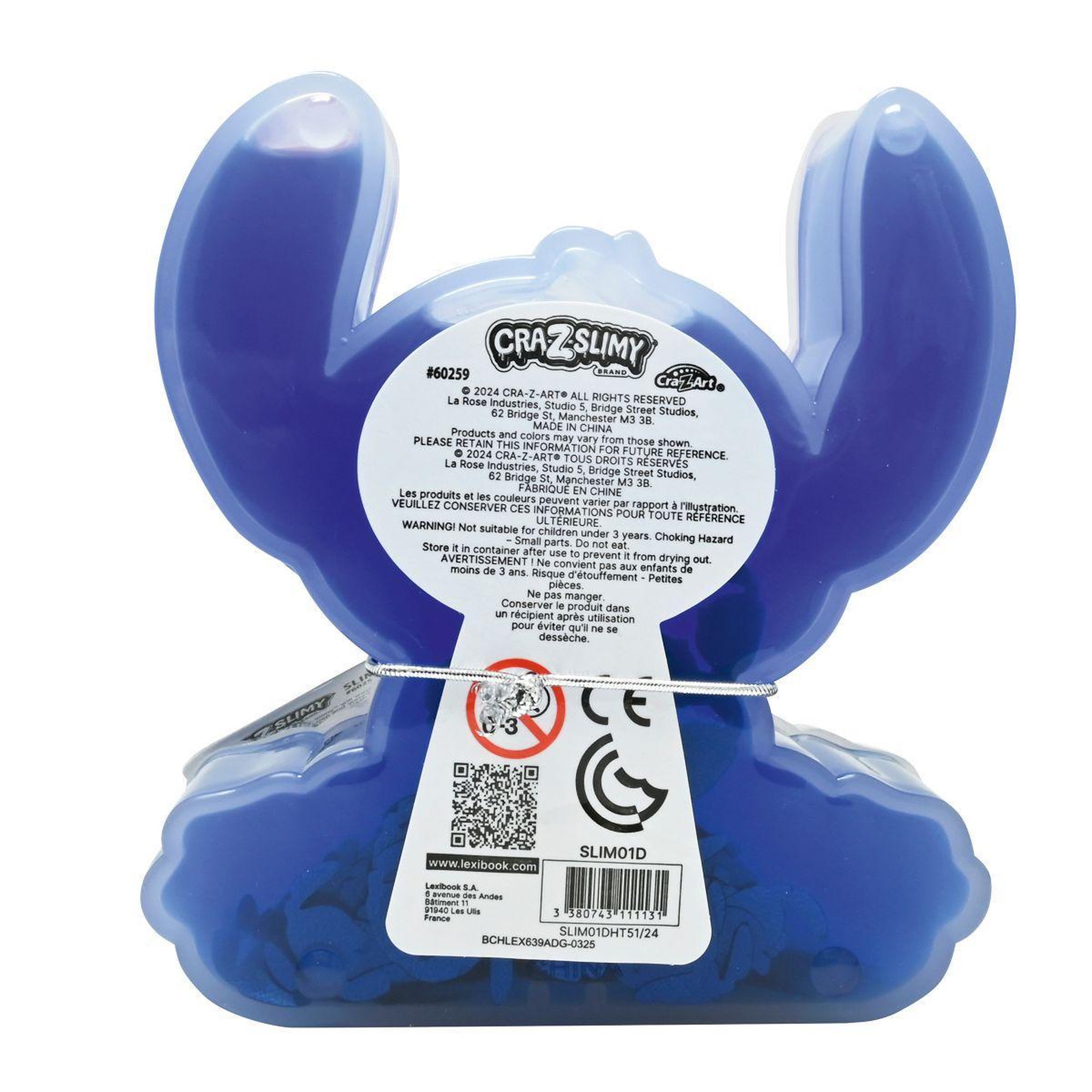 Voir la diapositive 2 : Lexibook Slime avec Etui en forme de Stitch
