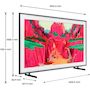 Voir la diapositive 3 : Samsung TV Mini Led The Frame Pro 85LS03FW 2025