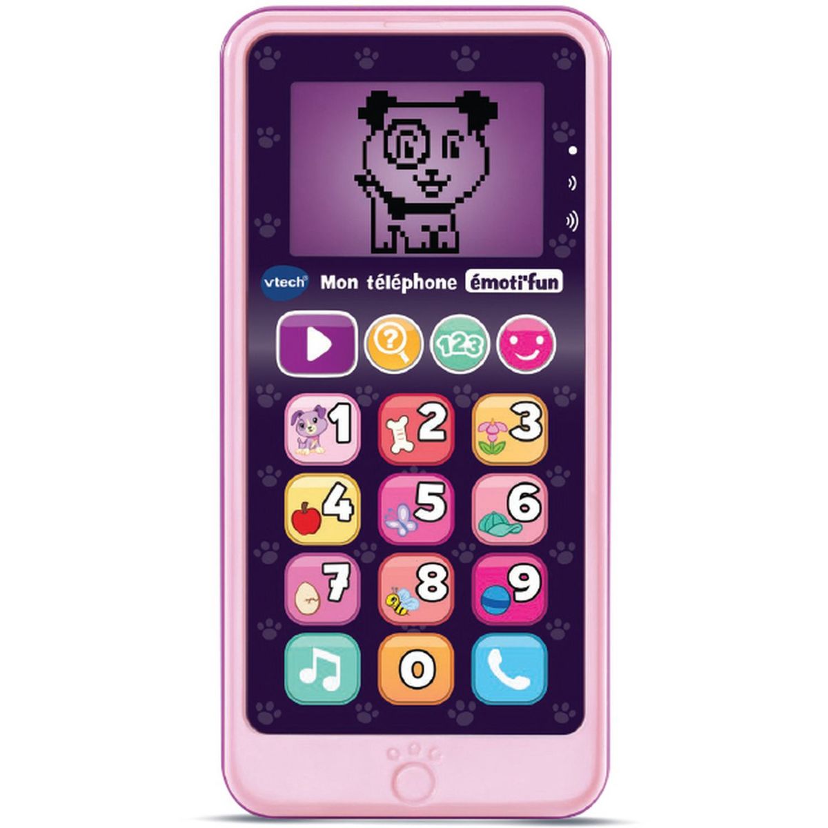 VTECH Téléphone Emoti'fun rose