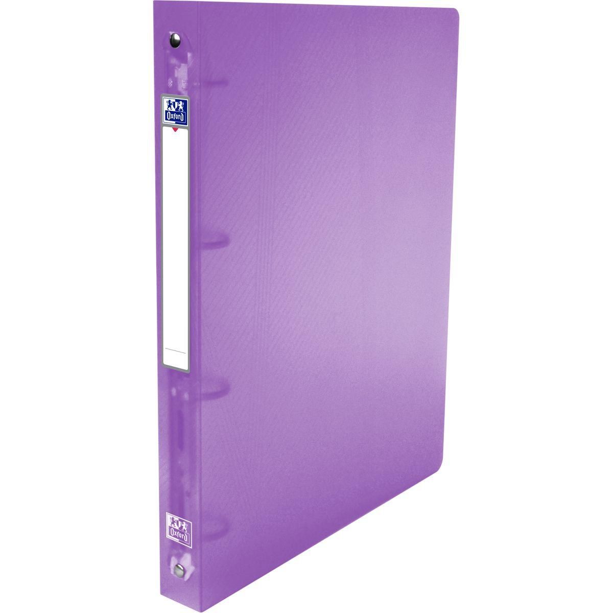 OXFORD Classeur A4 souple dos 30mm Hawai violet