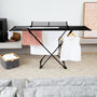 Voir la diapositive 5 : Kitchen move Etendoir à linge pliable UMEA Noir Aluminium 27m