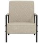 Voir la diapositive 2 : VIDAXL Fauteuil Gris clair Similicuir