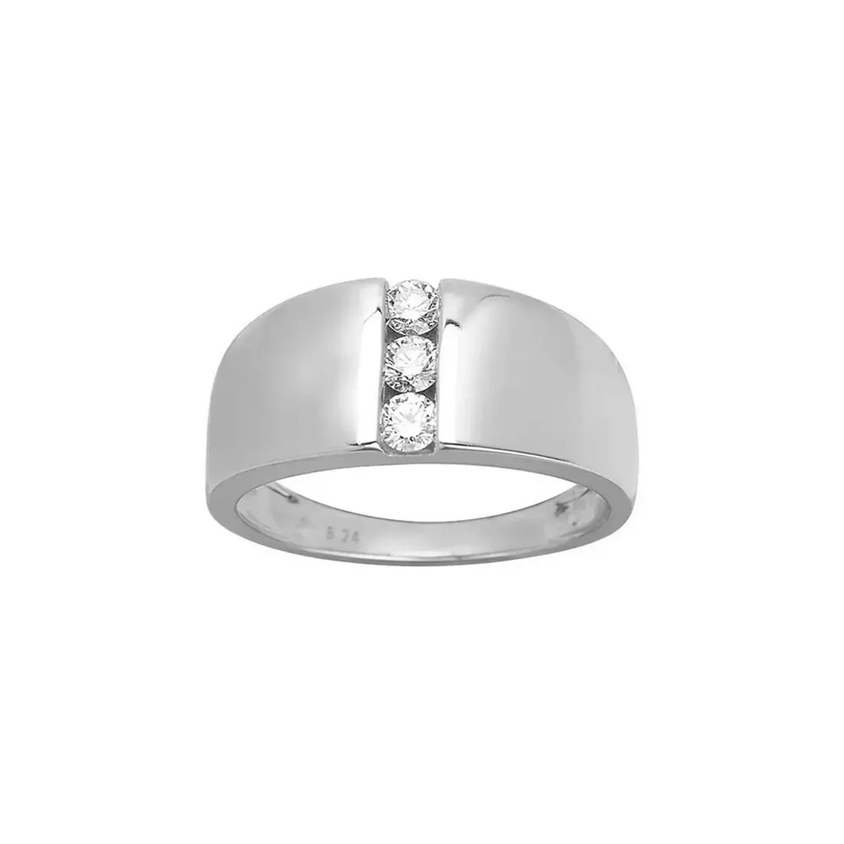 Tousmesbijoux Bague Femme Or 18 Carats Diamant 0 24 Carats pas