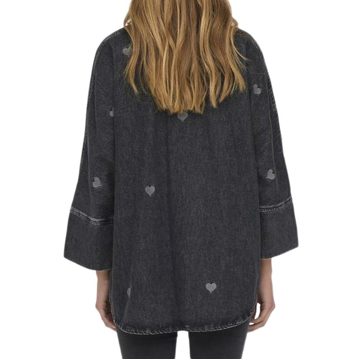 Only Chemise en Jean  Femme Only Grace 3/4