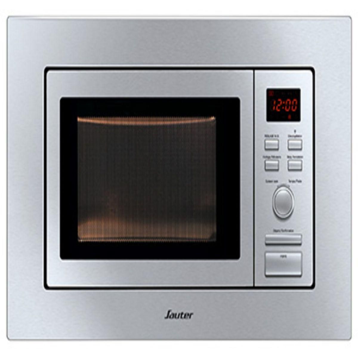 Sauter Micro-ondes encastrable 20l 800w inox - sms4320x