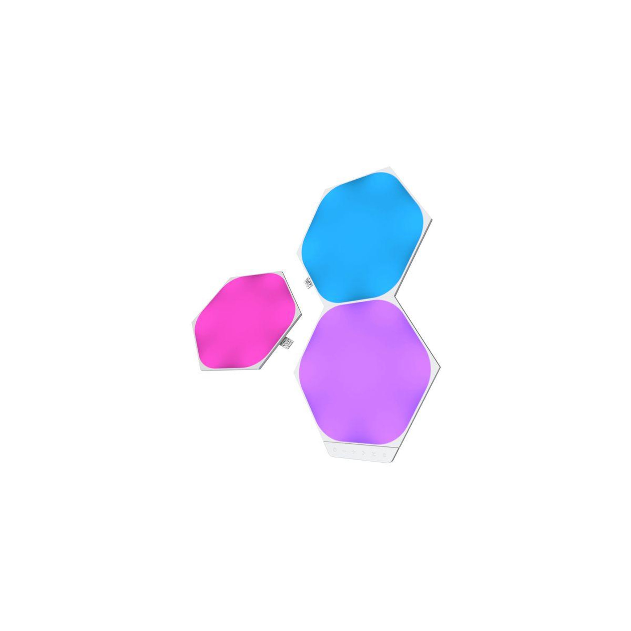 NANOLEAF Panneaux lumineux Shapes Hexagons Expansion -3pcs