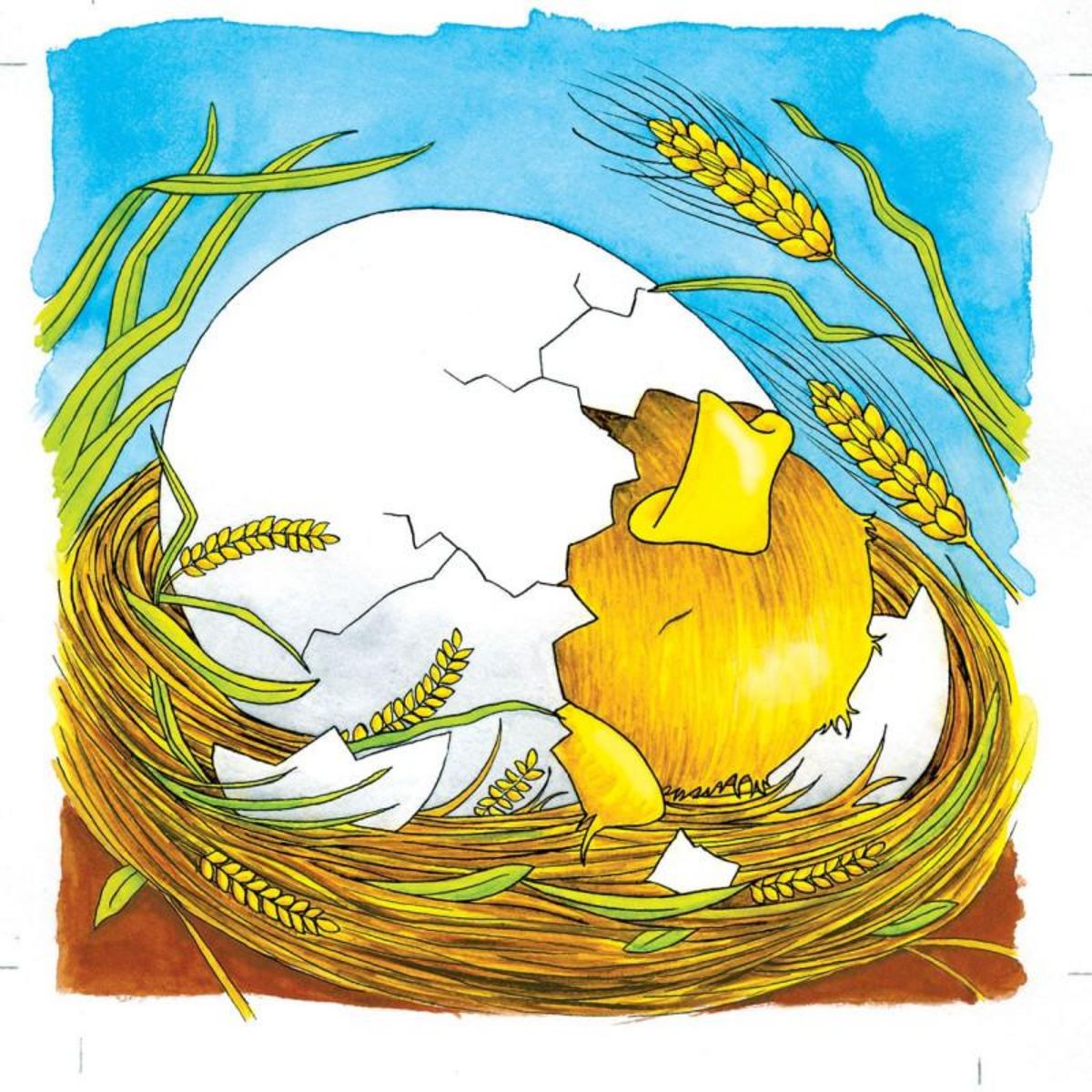 Goki GOKI Puzzle à couches La poule