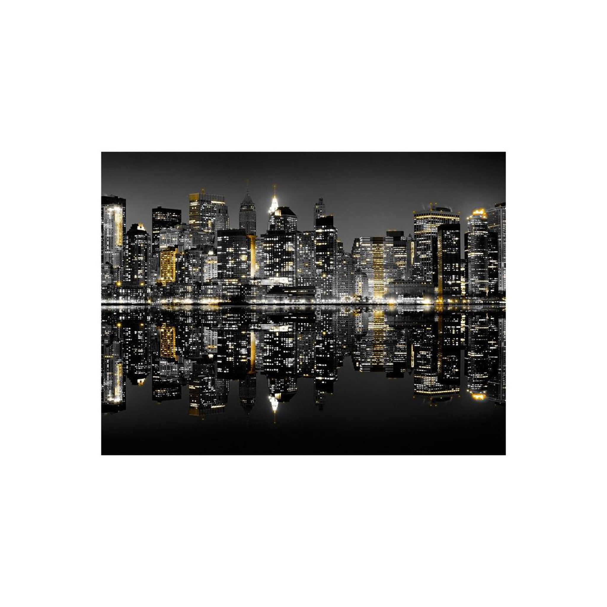 Voir la diapositive 2 : Paris Prix Papier Peint  New York Or & Argent