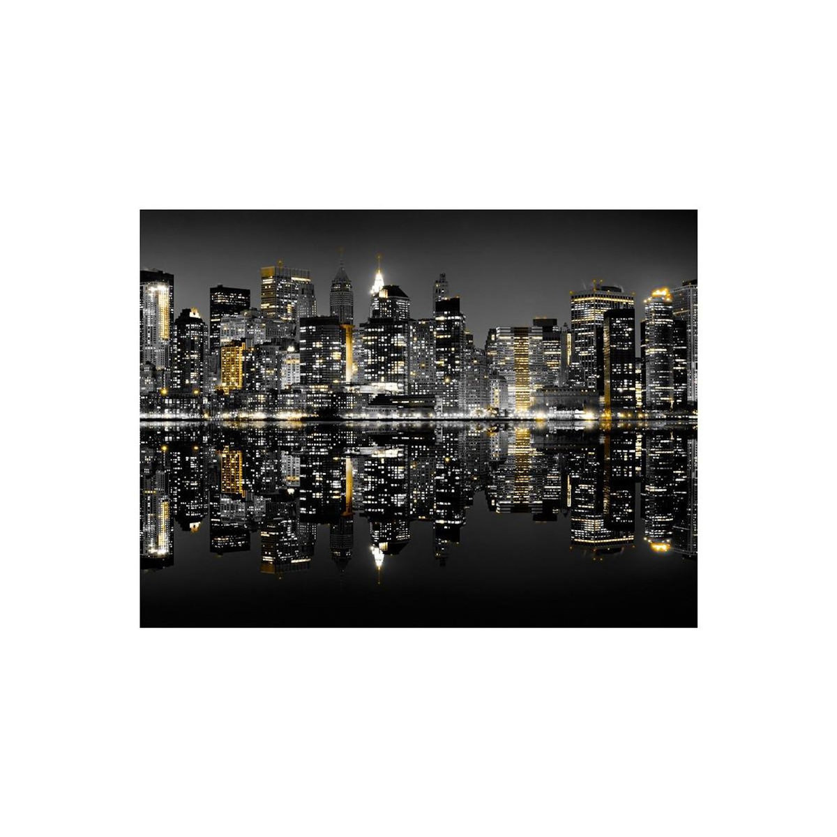 Paris Prix Papier Peint  New York Or & Argent