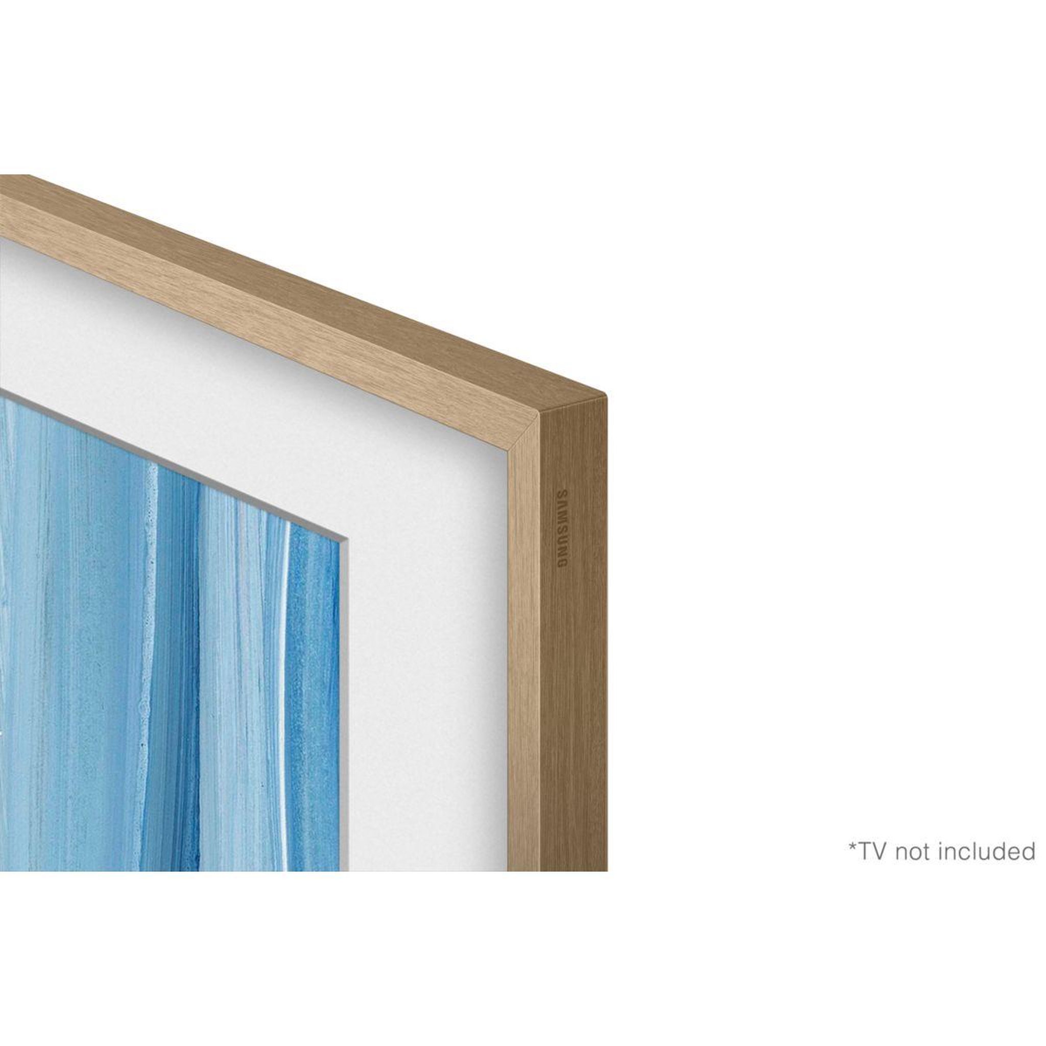 Voir la diapositive 4 : Samsung Cadre the frame couleur teck - compatible tv the frame 55''