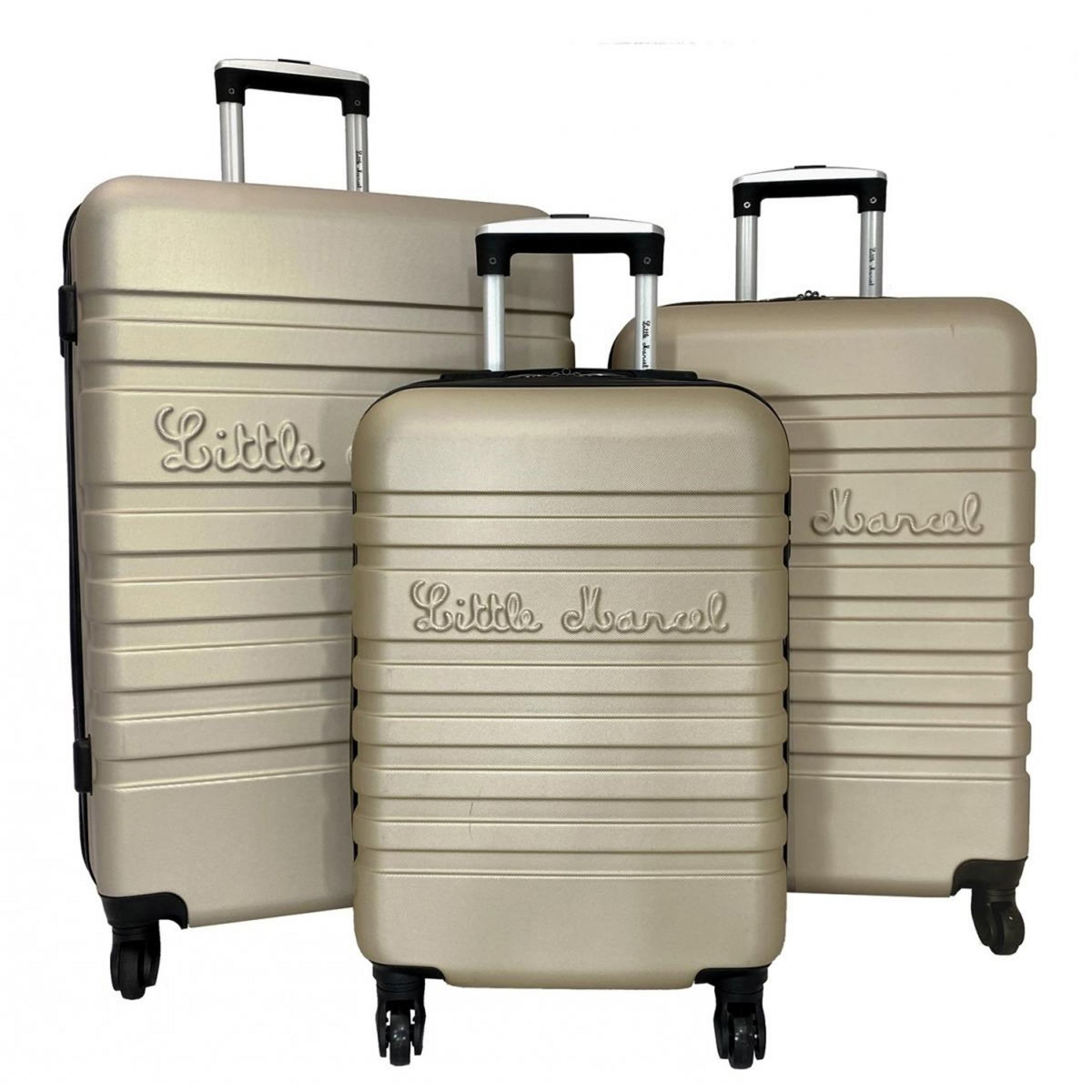 Little Marcel Lot 3 valises dont 1 valise cabine rigides