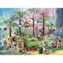 PLAYMOBIL 9132 - Fairies - La forêt enchantée 