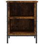 Voir la diapositive 4 : VIDAXL Armoire a chaussures chene fume 38x35x50 cm bois d'ingenierie