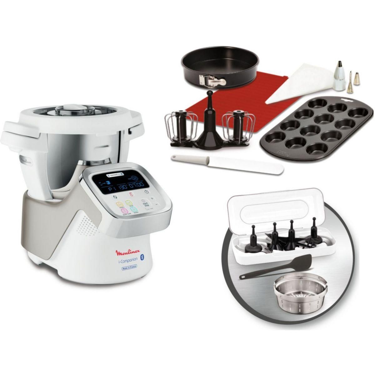 MOULINEX Robot cuiseur i companion YY5264FG + kit patisserie