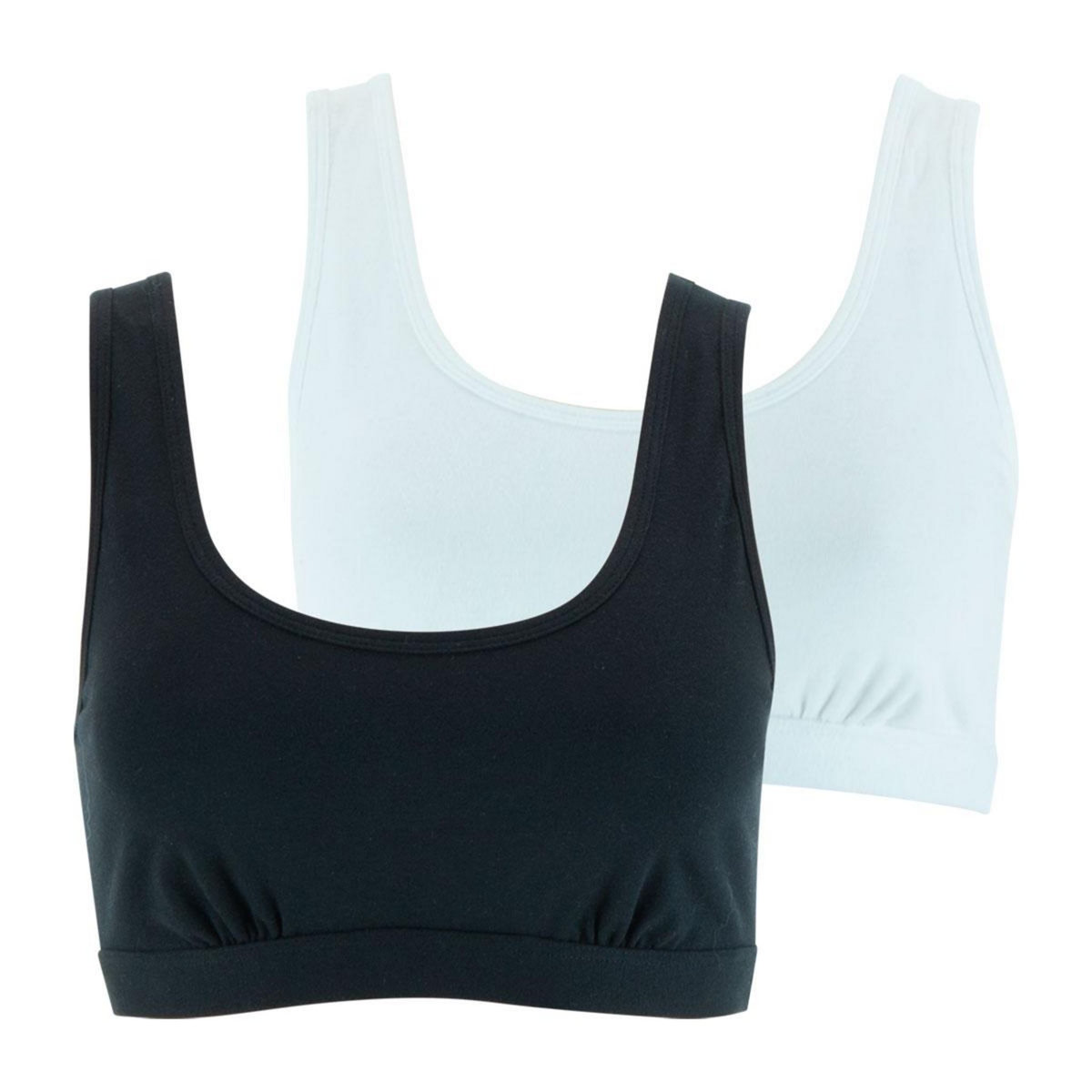 Athena Lot de 2 brassières femme Ecopack Basic