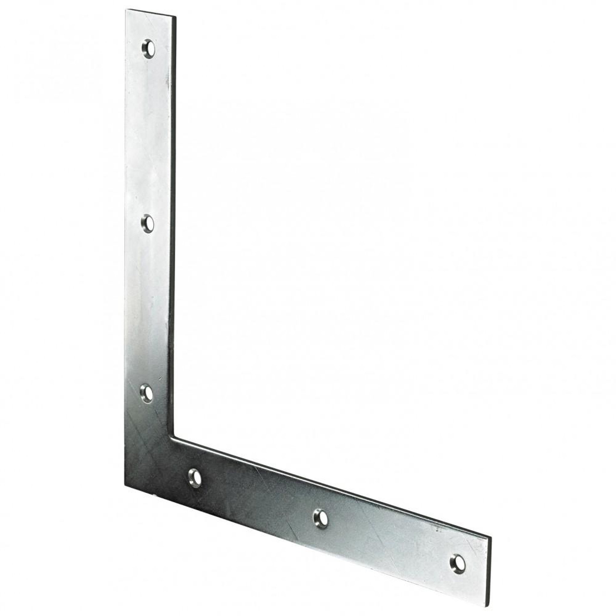 CENTRALE BRICO 1 équerre d'assemblage plate acier zingué HETTICH, l.160 mm