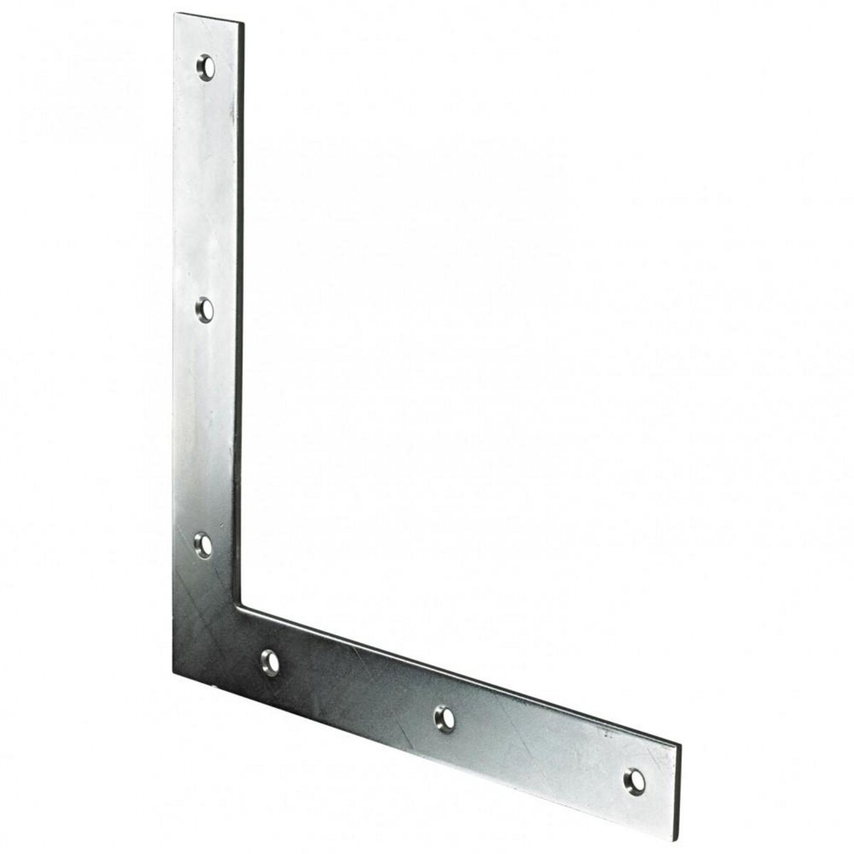 CENTRALE BRICO 1 équerre d'assemblage plate acier zingué HETTICH, l.160 mm