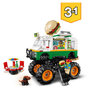 Voir la diapositive 5 : LEGO Creator 31104- Le Monster Truck à Hamburgers