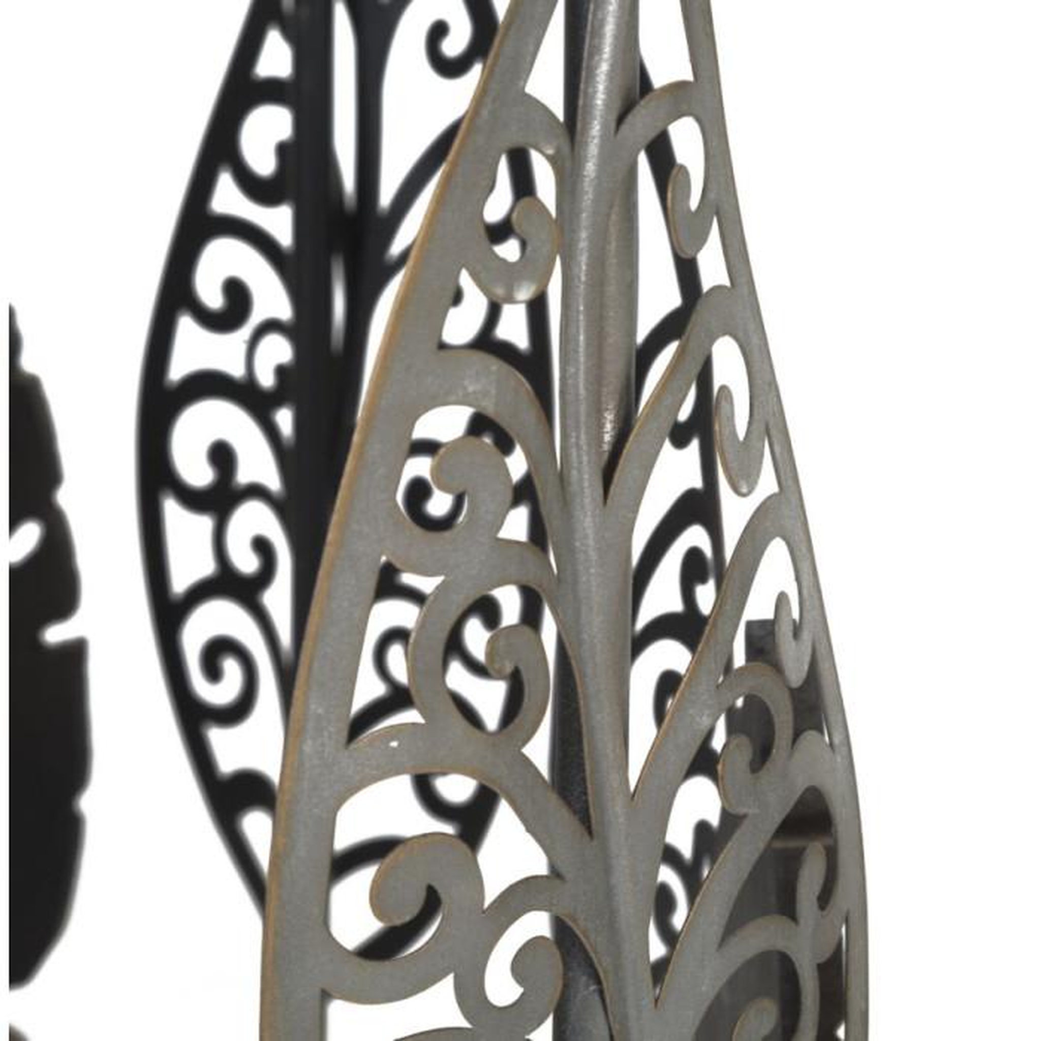 Voir la diapositive 5 : Paris Prix Lot de 2 Tables d'Appoint  Feuilles  55cm Multicolore