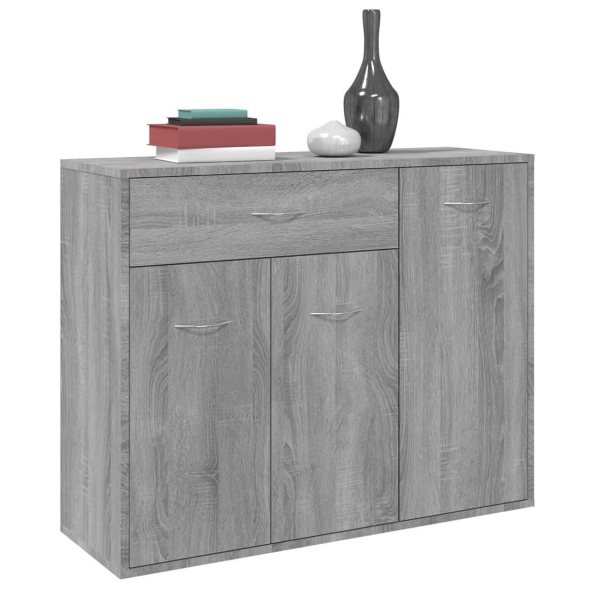 VIDAXL Buffet Sonoma gris 88x30x70 cm Bois d'ingenierie