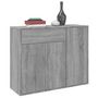 Voir la diapositive 4 : VIDAXL Buffet Sonoma gris 88x30x70 cm Bois d'ingenierie