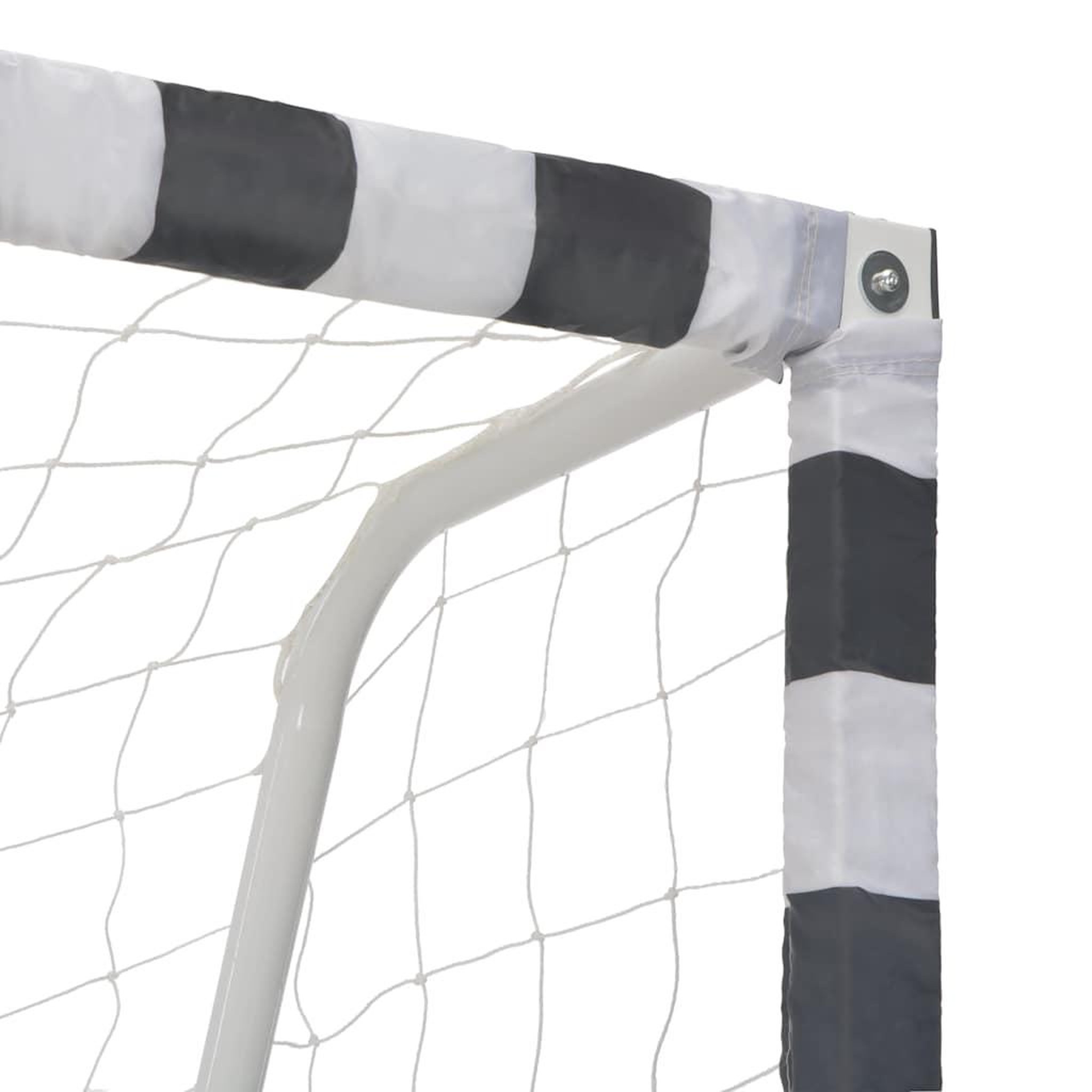 Voir la diapositive 4 : VIDAXL But de football 300x200x90 cm Metal Noir et blanc