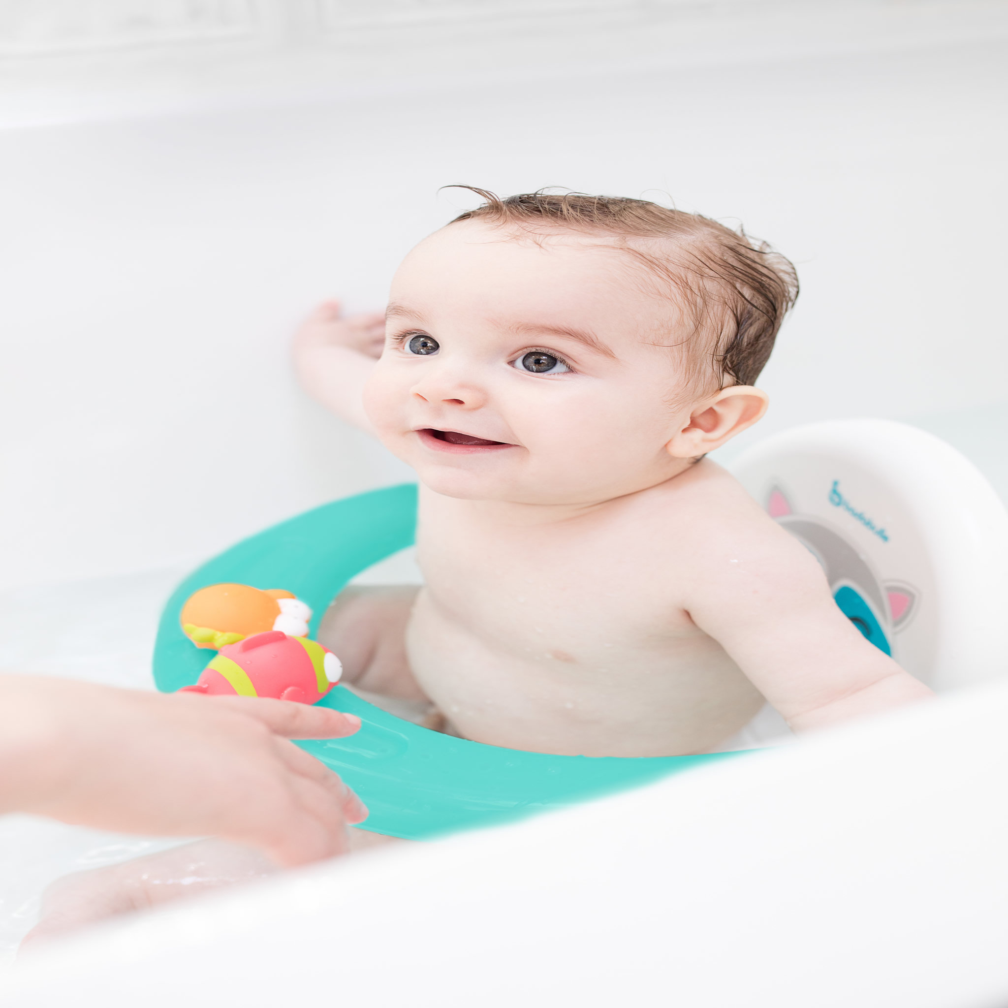 Voir la diapositive 6 : BADABULLE Fauteuil de bain pliable Racoon