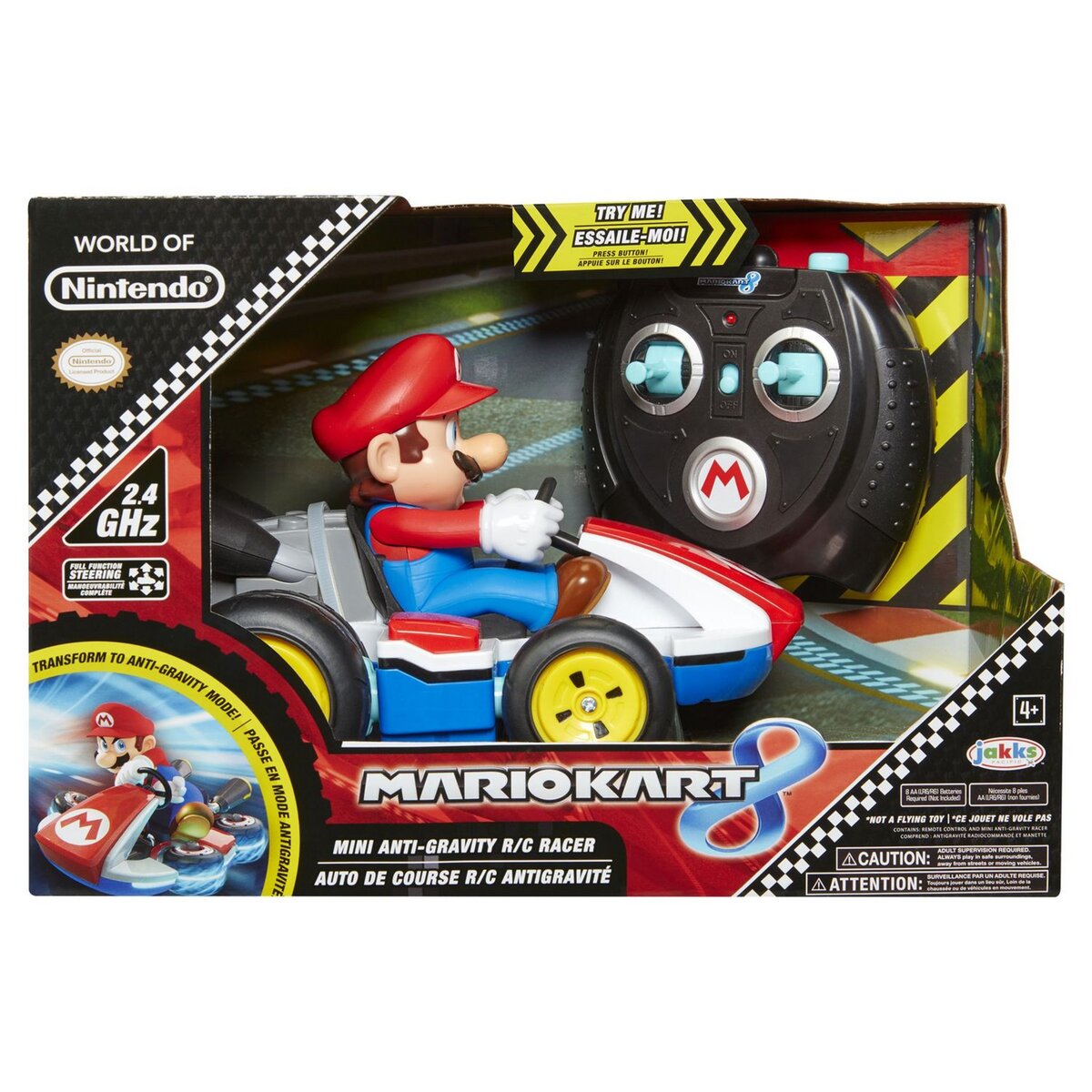 JAKKS PACIFIC Karting radiocommandé Mario Kart