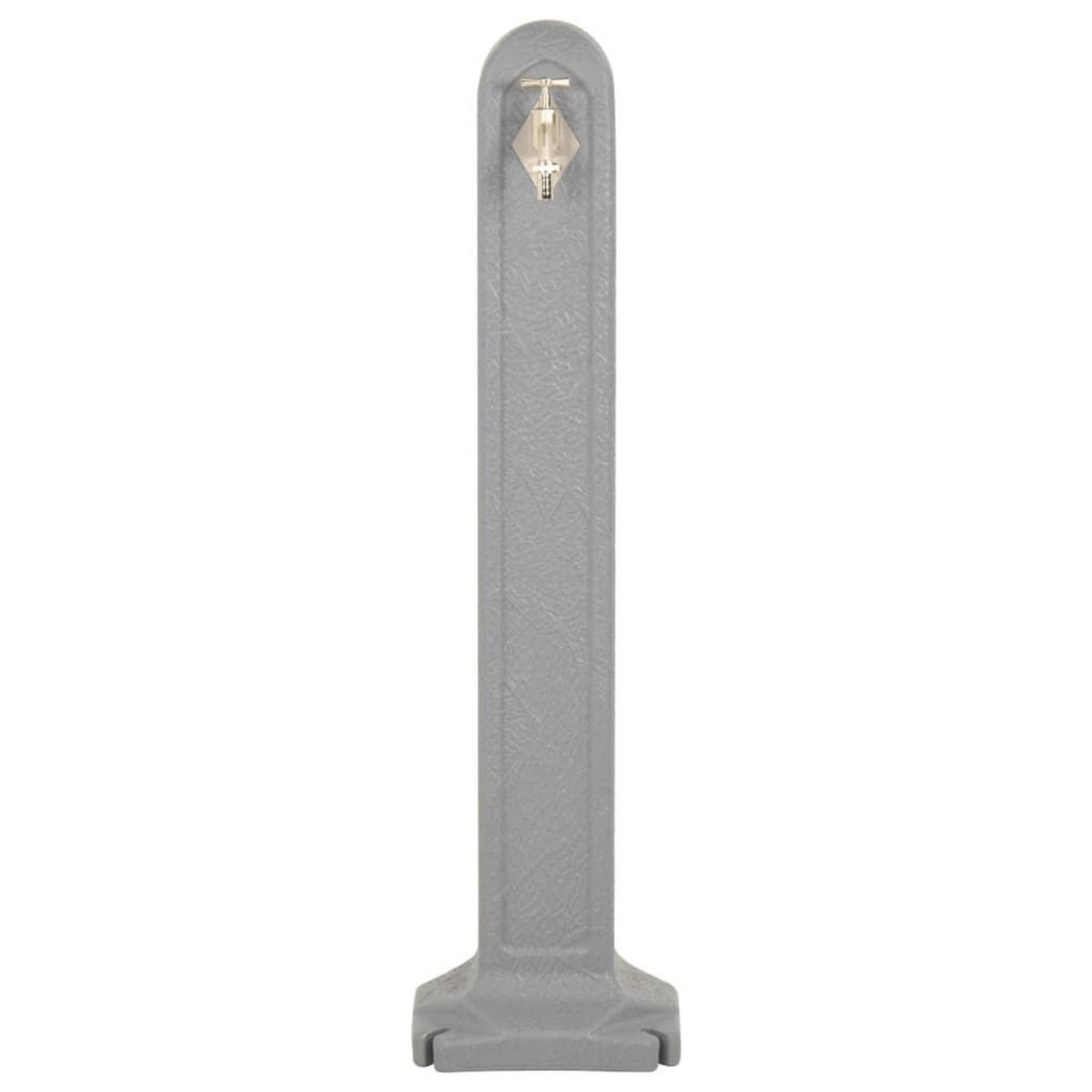 VIDAXL Reservoir de jardin avec robinet Gris clair Aspect de pierre