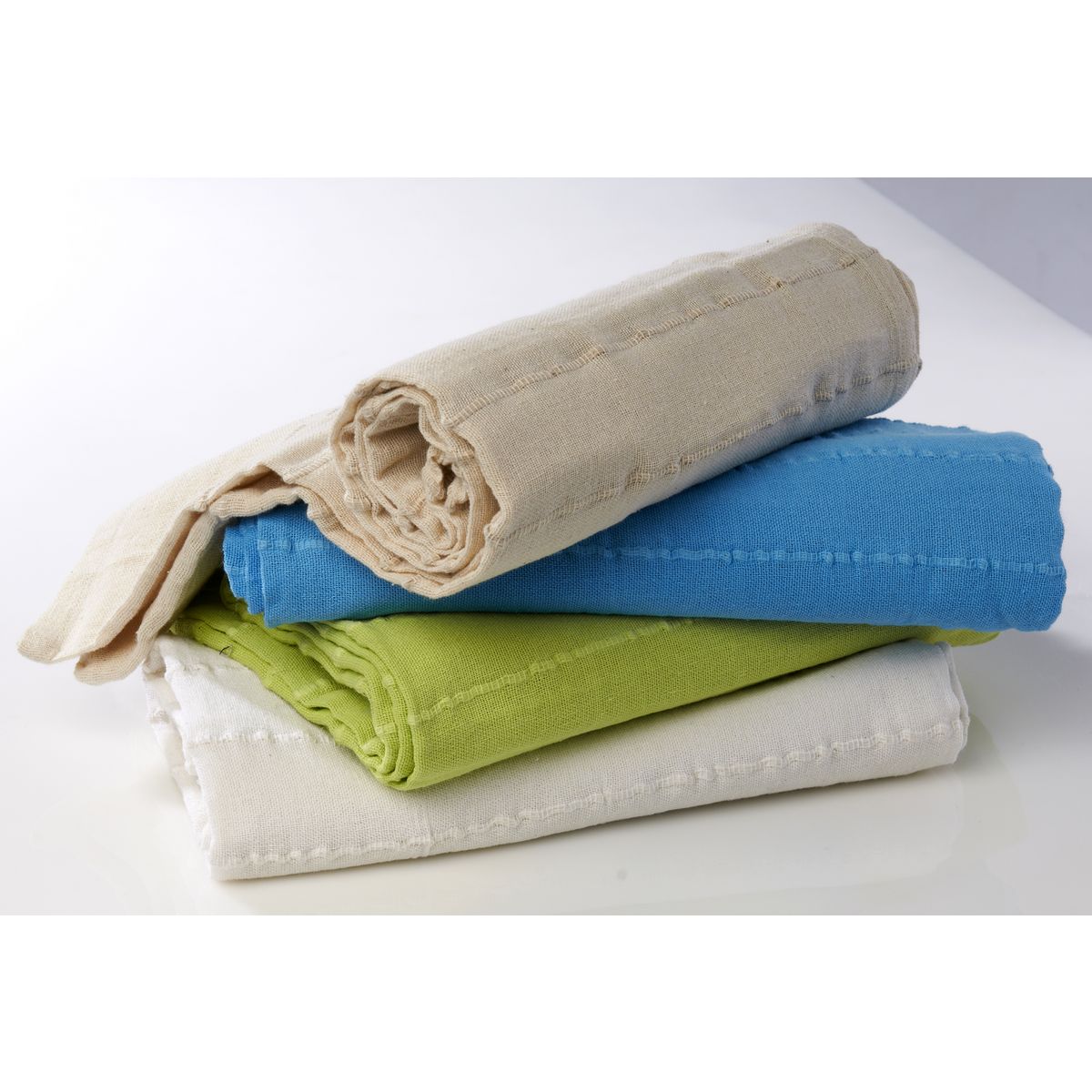 Plaid jeté tissé coton KOCHI