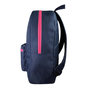 Voir la diapositive 3 : Bagtrotter Sac à dos scolaire Offshore   1 compartiment bleu marine rose - Bagtrotter