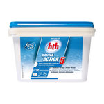 HTH Chlore 5 actions en galets Maxitab 2,7 kg - HTH