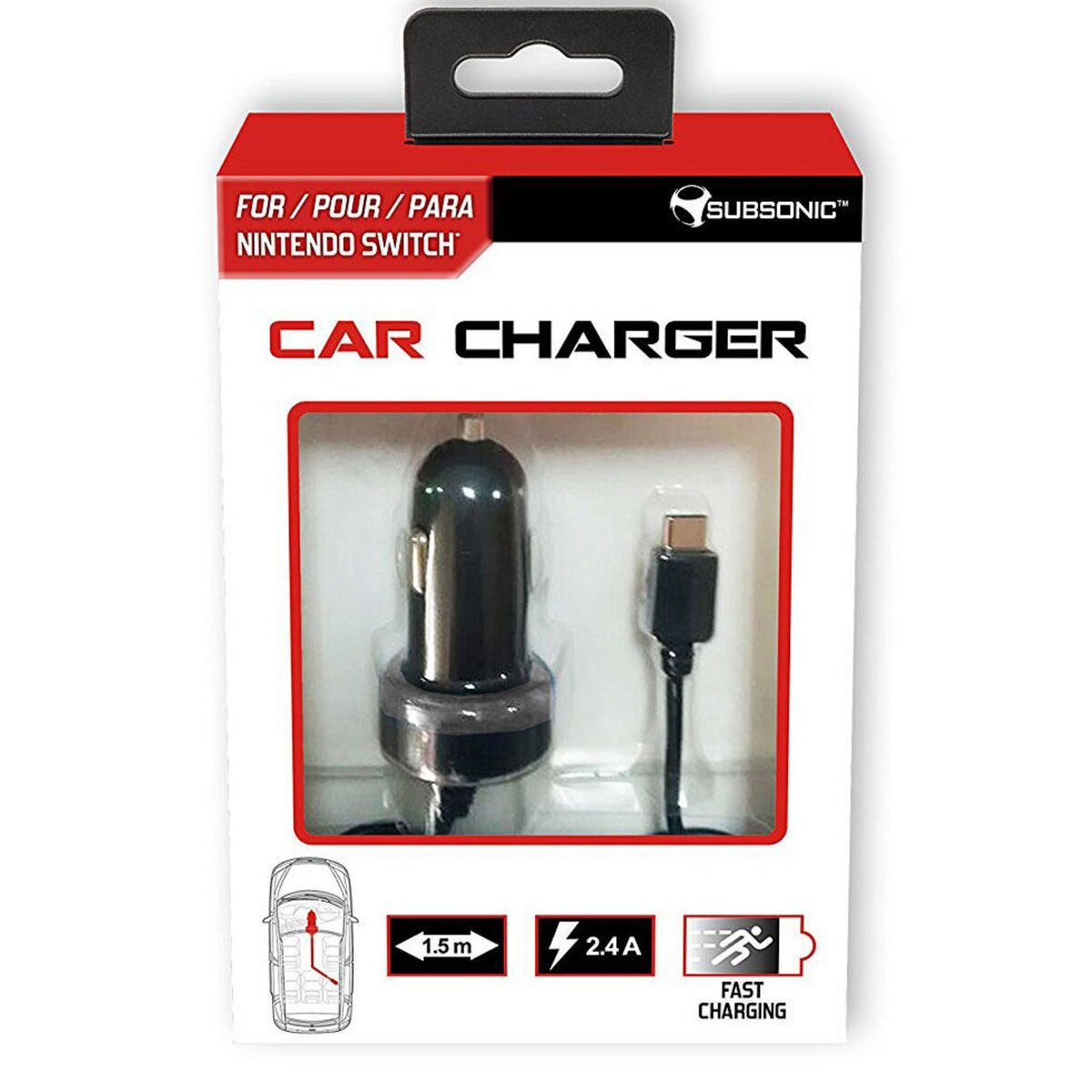 Chargeur voiture Switch