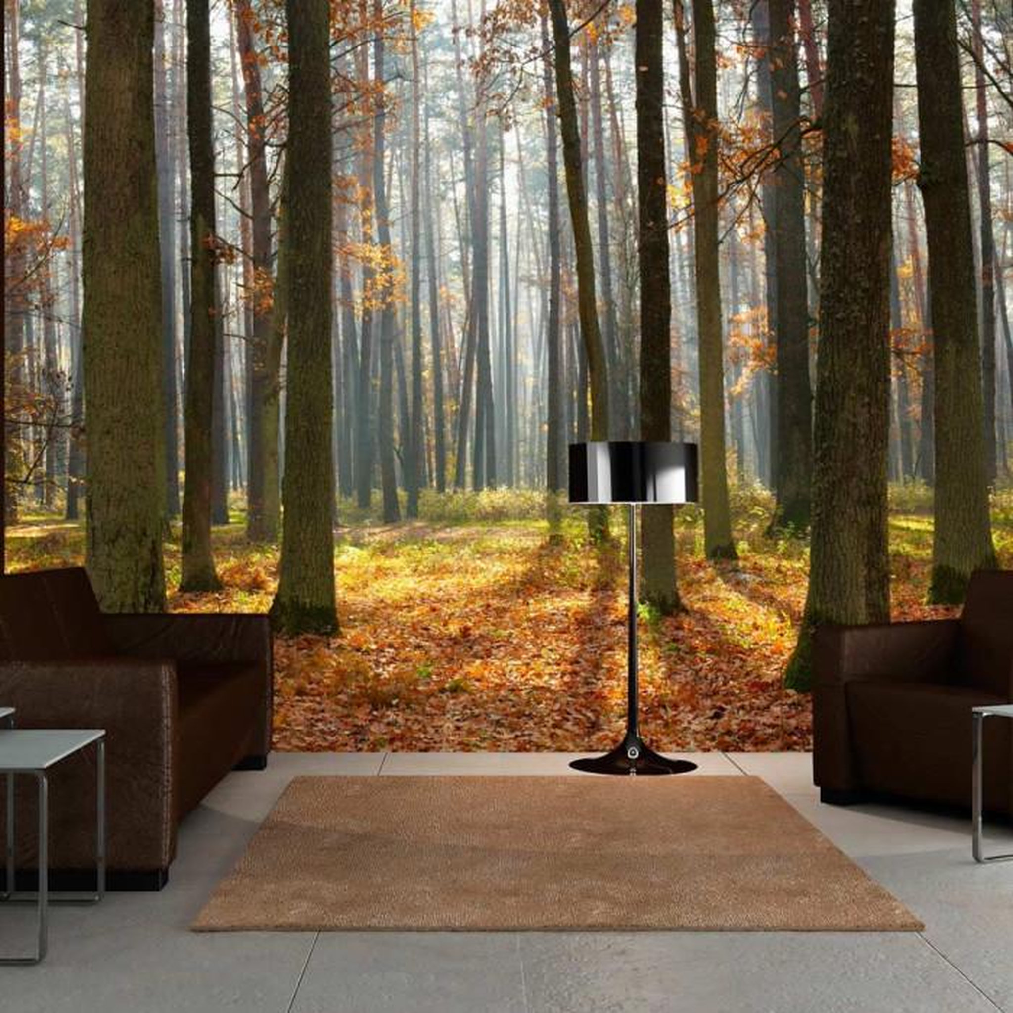 Paris Prix Papier Peint  Autumn Trees. Coloris disponibles : Multicolore