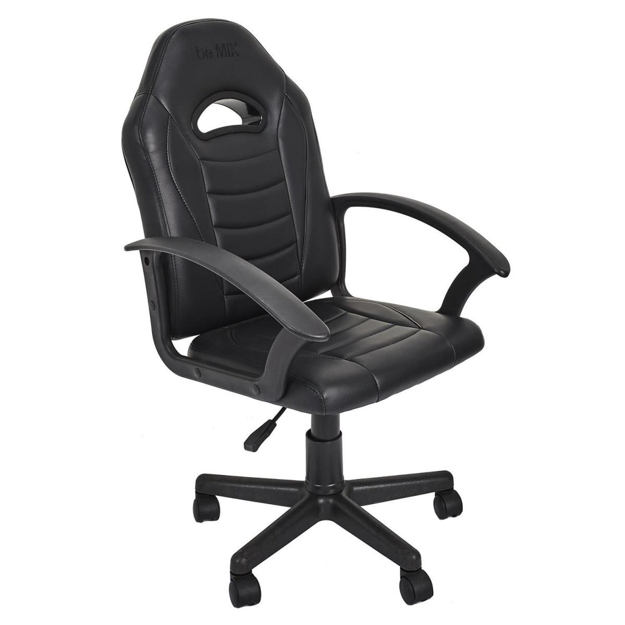 Voir la diapositive 2 : The Home Deco Factory Chaise de bureau  racer gamer  94-106cm noir