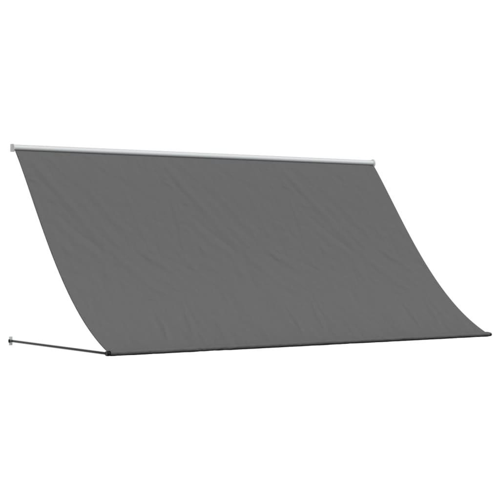 Voir la diapositive 2 : VIDAXL Auvent retractable anthracite 300x150 m tissu et acier