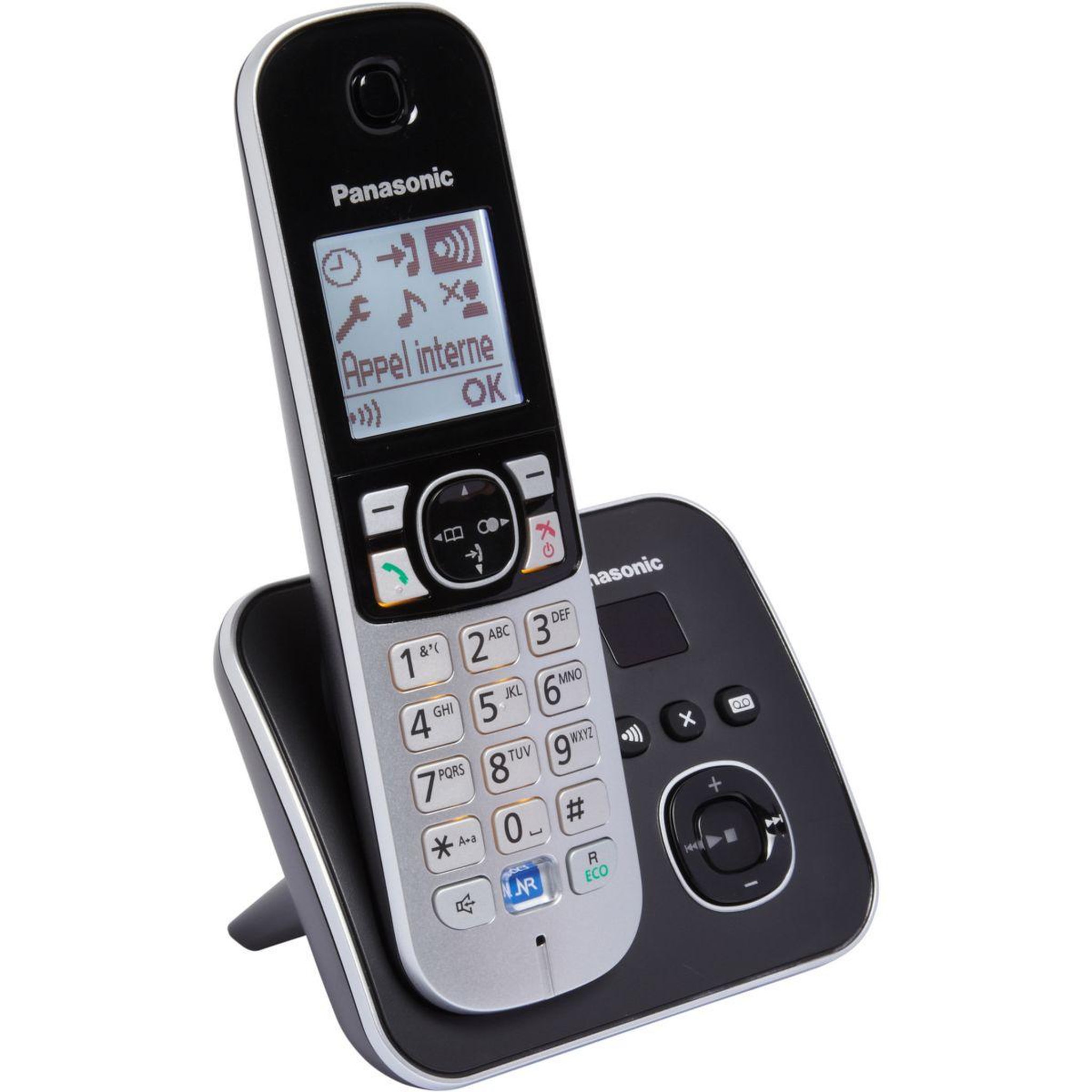 Voir la diapositive 1 : PANASONIC Téléphone sans fil KT-TG6821
