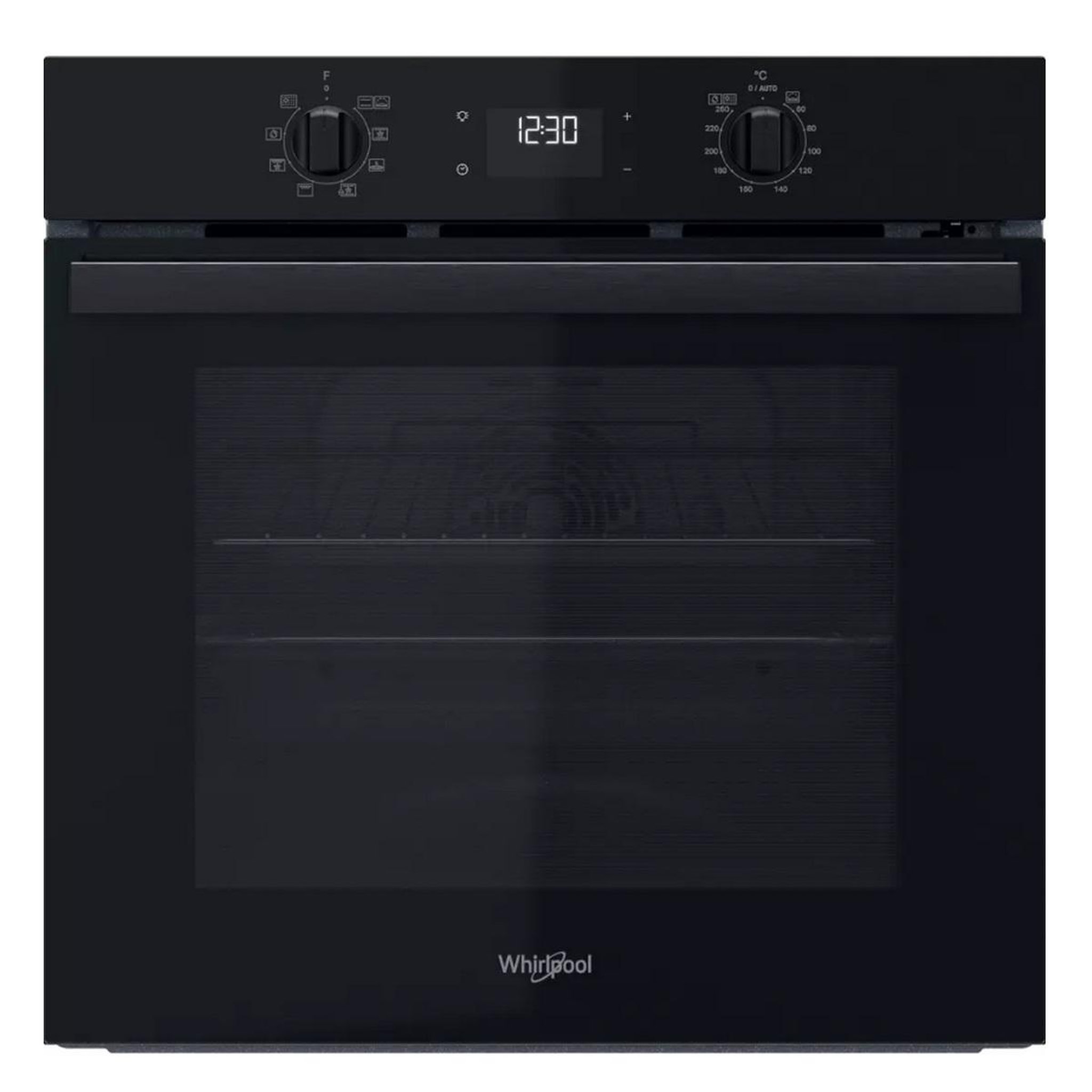 Whirlpool Four intégrable 71l 60cm pyrolyse + hydrolyse noir - omr55rr0b