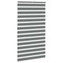 Voir la diapositive 4 : VIDAXL Store zebre gris fonce largeur du tissu 125,9 cm polyester